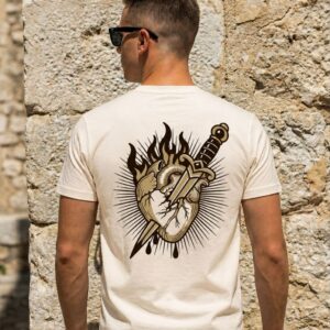 T-shirt Cœur Rebelle